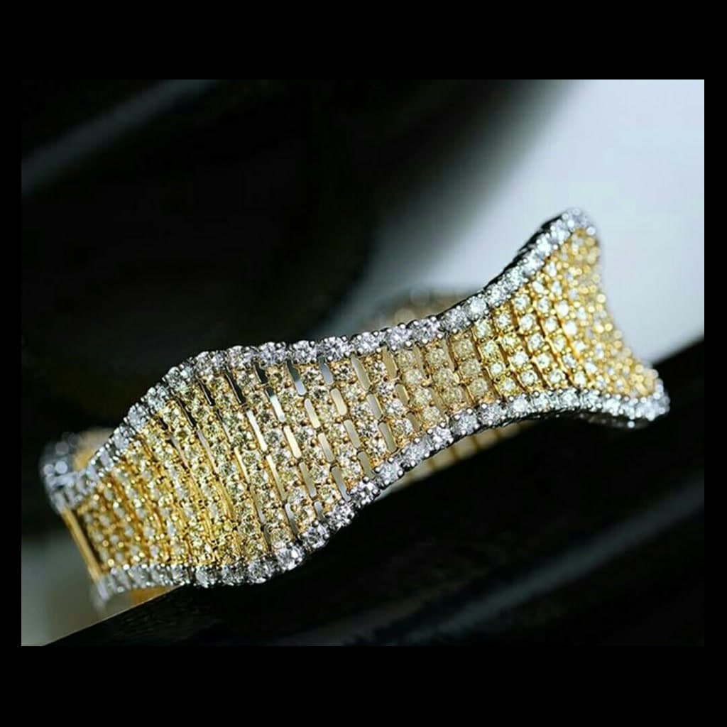 Canary Wave Bracelet — Diamantte Pune