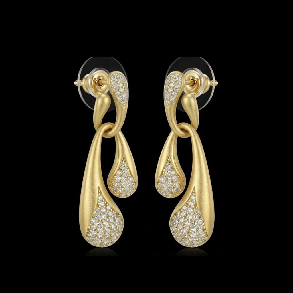 Knot Link Diamond Drops — Diamantte Pune