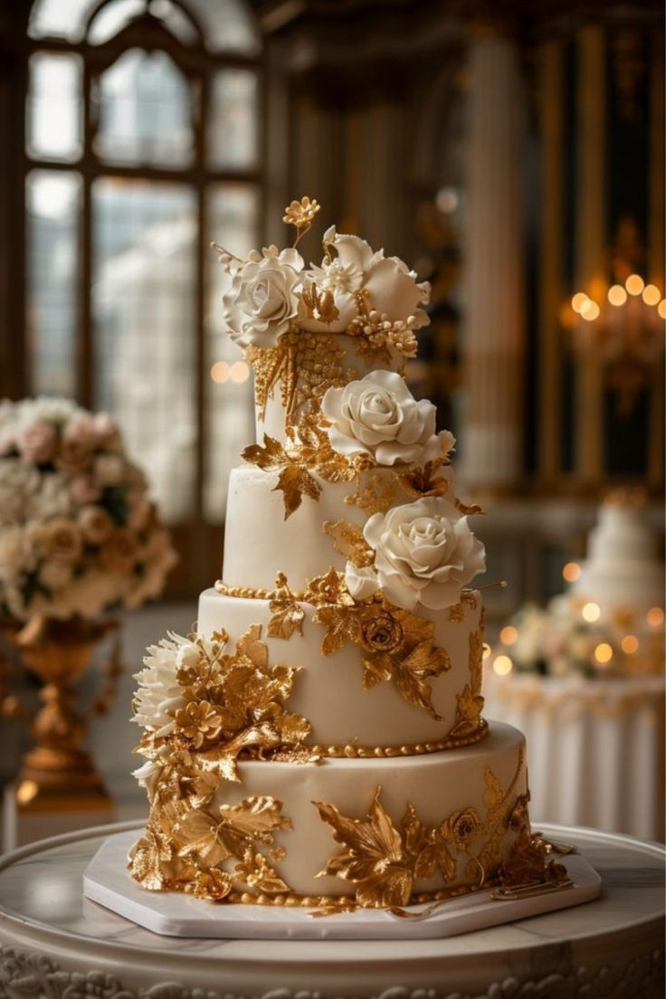 29 Chic Wedding Cake Arrangements